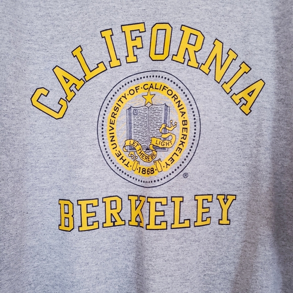 California Berkley University Gray Sweatshirt - Picture 2 of 9